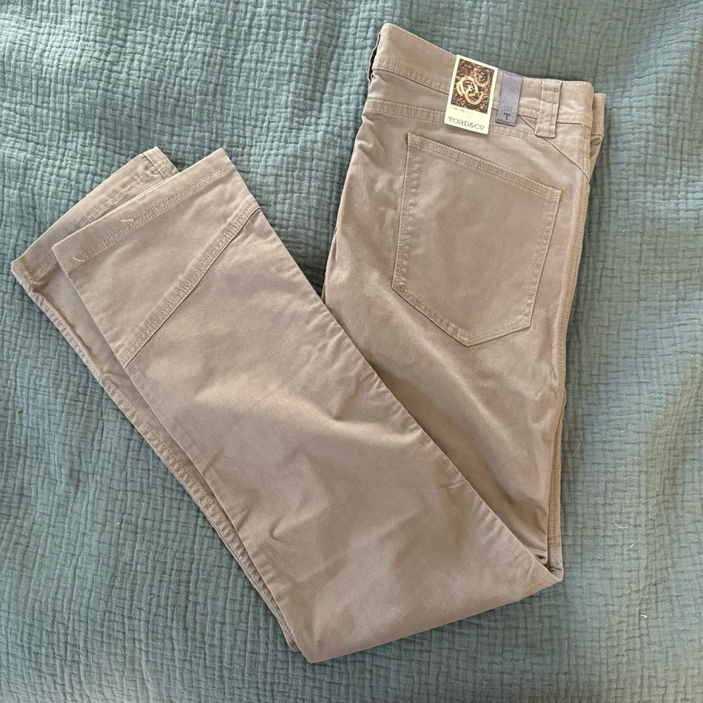 NWT Toad&Co Sawyer Lean Fit Pants